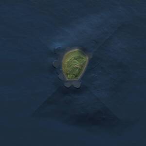 Thumbnail Rust Map: Procedural Map, Size: 1000, Seed: 377669323, 1 Monuments