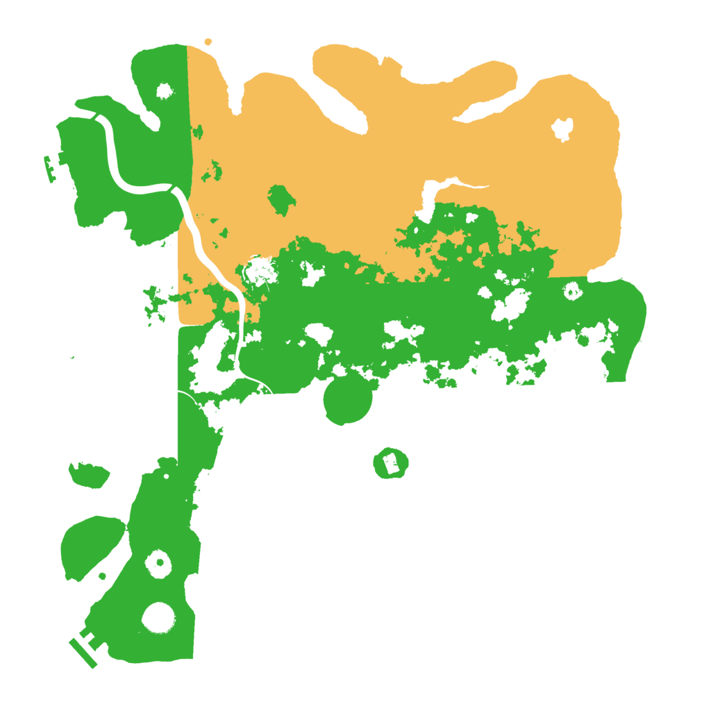 Biome Rust Map: Procedural Map, Size: 4000, Seed: 734432718