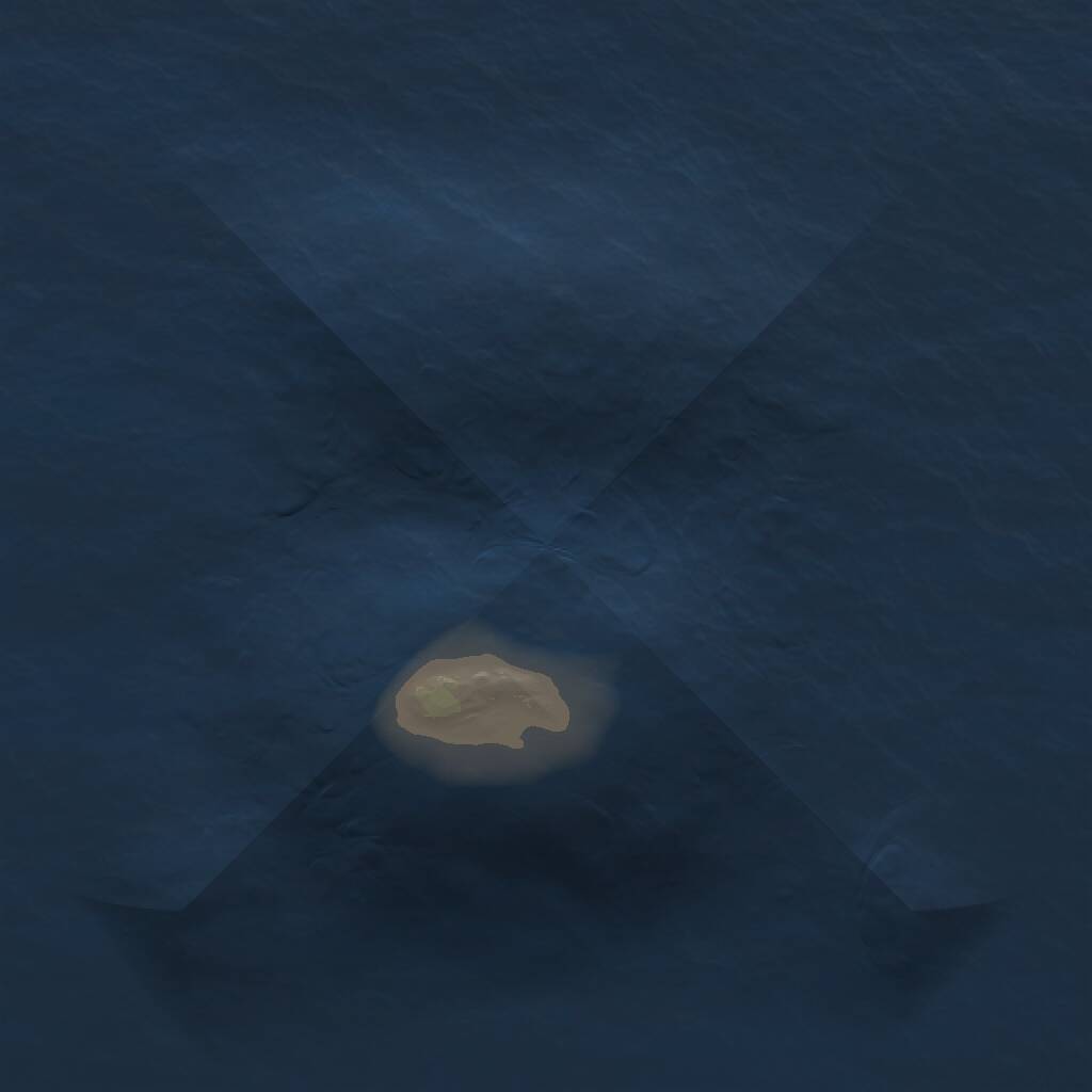 Rust Map: Procedural Map, Size: 1000, Seed: 1647078812, 1 Monuments