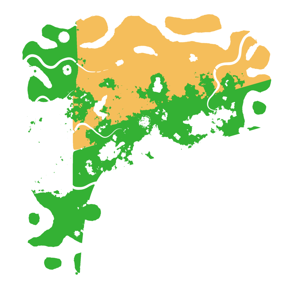 Biome Rust Map: Procedural Map, Size: 4600, Seed: 4920251