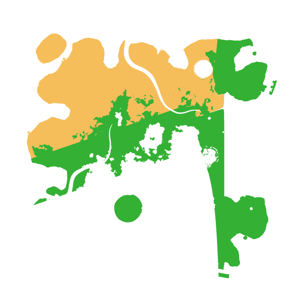Biome Rust Map: Procedural Map, Size: 3000, Seed: 9817473