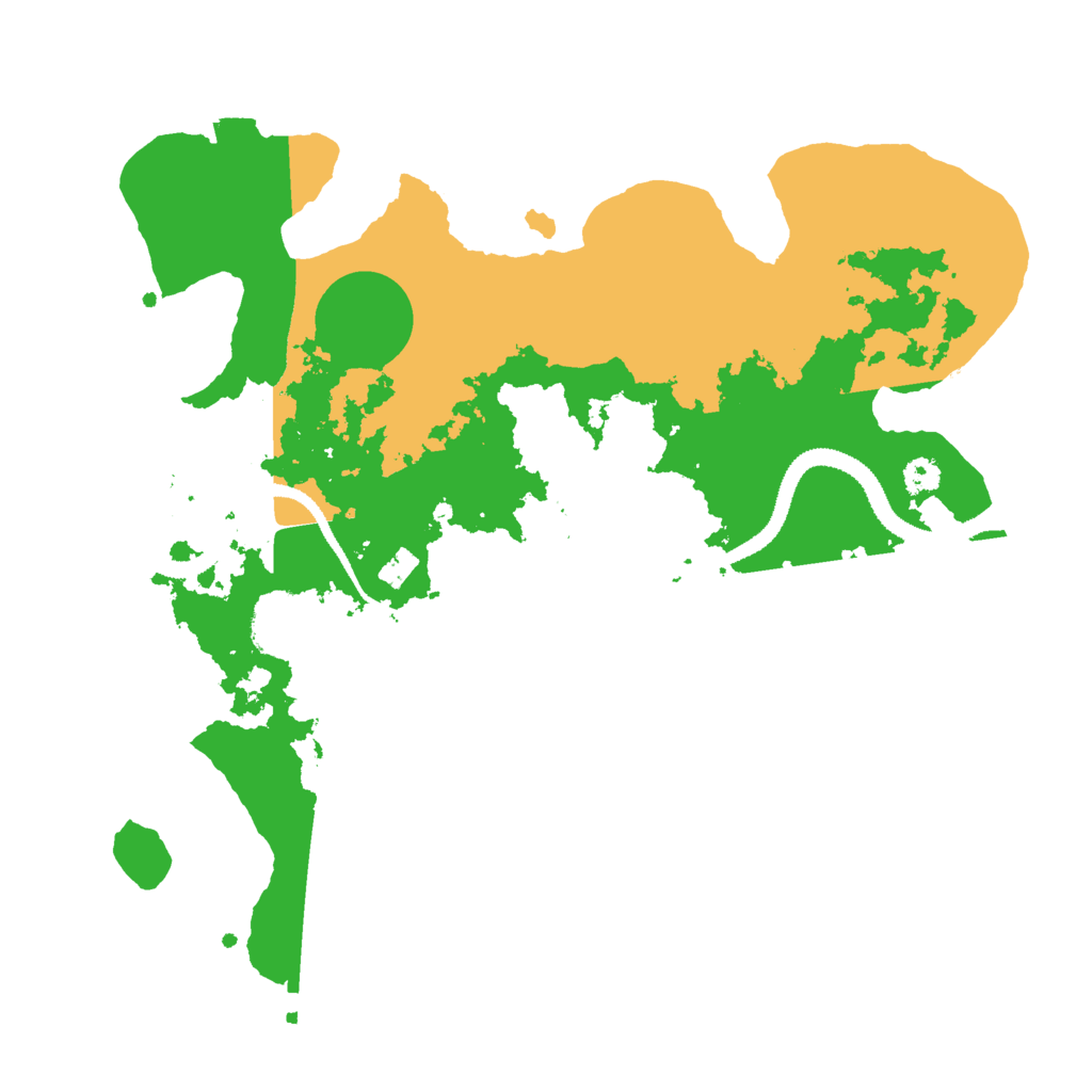 Biome Rust Map: Procedural Map, Size: 2998, Seed: 50000