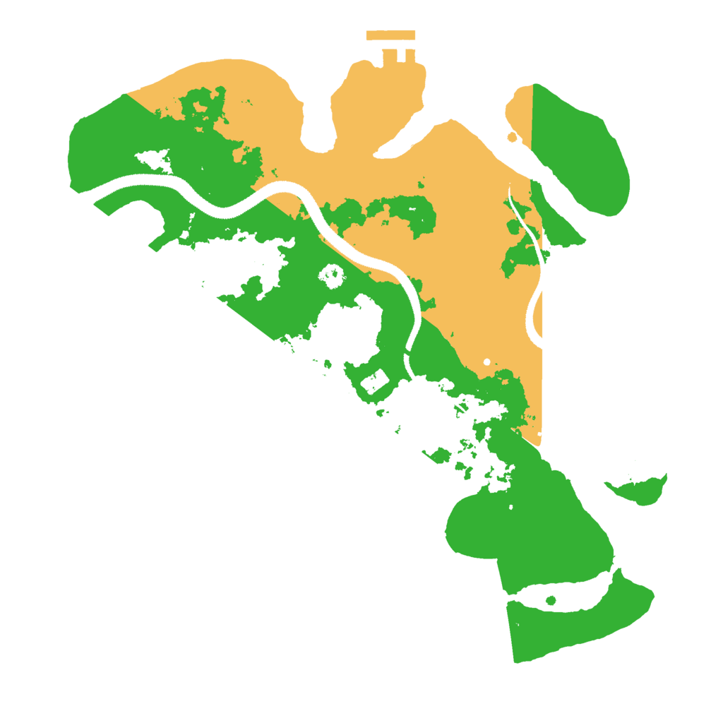 Biome Rust Map: Procedural Map, Size: 3000, Seed: 566062063