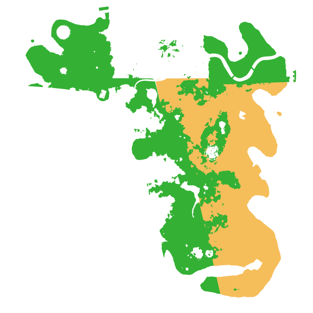 Biome Rust Map: Procedural Map, Size: 4000, Seed: 24558800