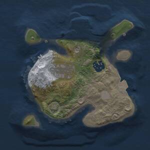 Thumbnail Rust Map: Procedural Map, Size: 2000, Seed: 935045948, 6 Monuments