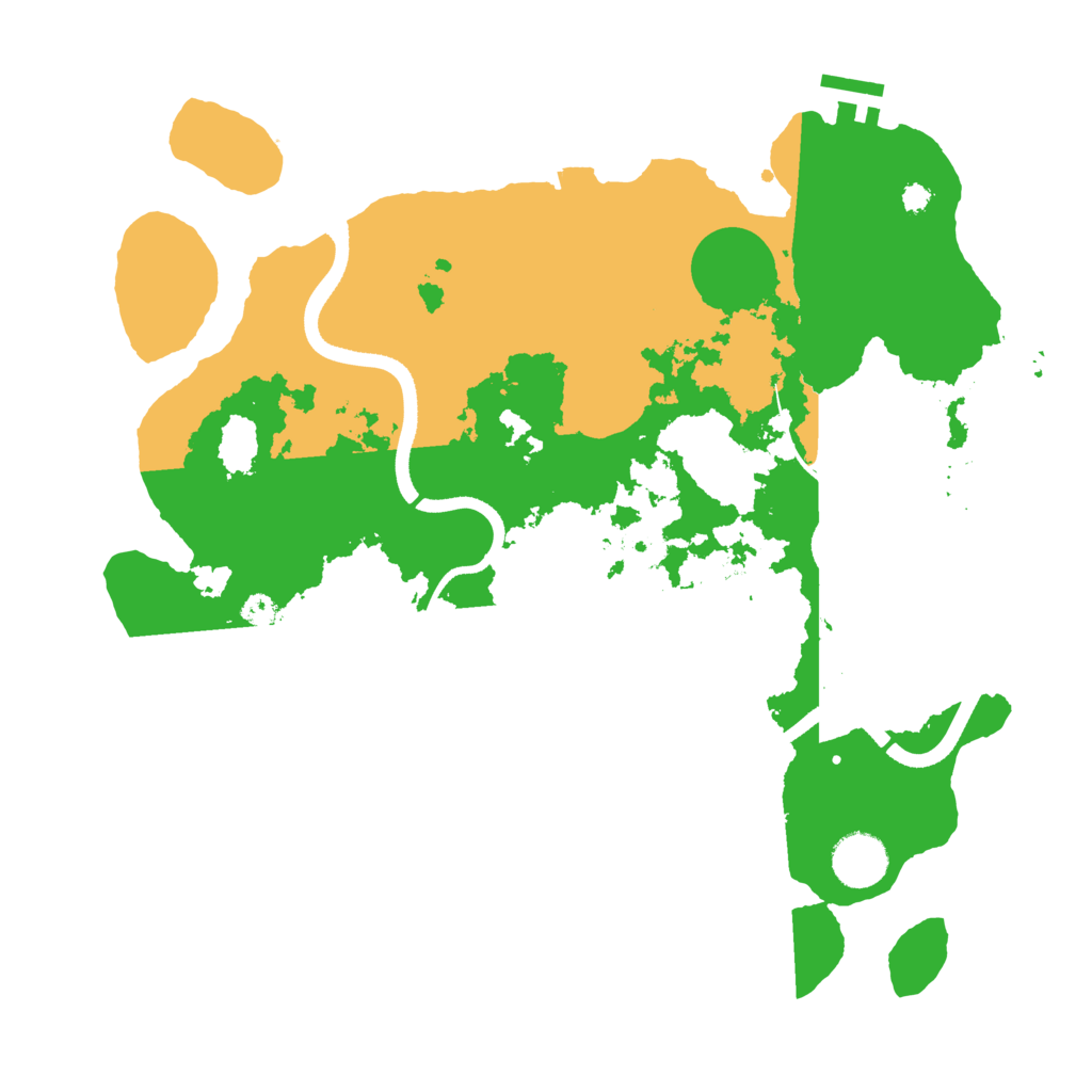 Biome Rust Map: Procedural Map, Size: 3500, Seed: 2131610878