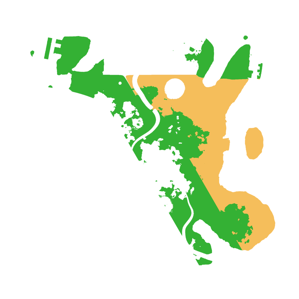Biome Rust Map: Procedural Map, Size: 2800, Seed: 1672522702