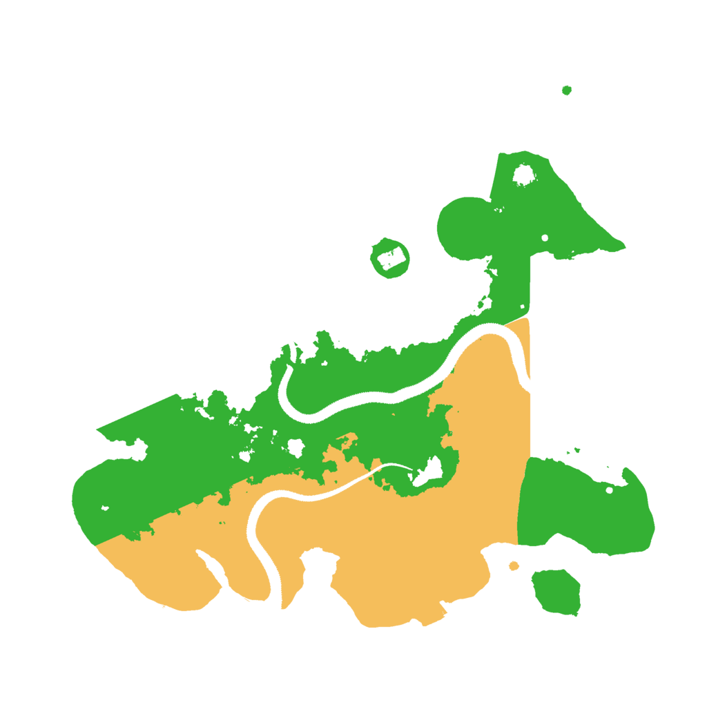 Biome Rust Map: Procedural Map, Size: 3000, Seed: 1679