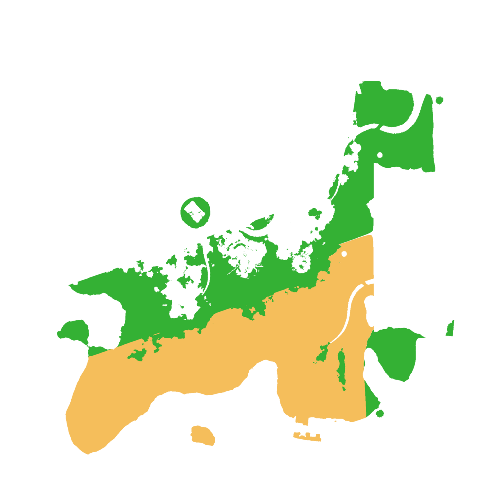 Biome Rust Map: Procedural Map, Size: 2700, Seed: 1070460624