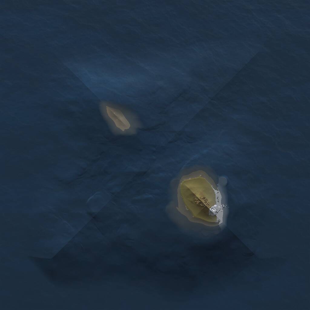 Rust Map: Procedural Map, Size: 1000, Seed: 1443839275, 1 Monuments