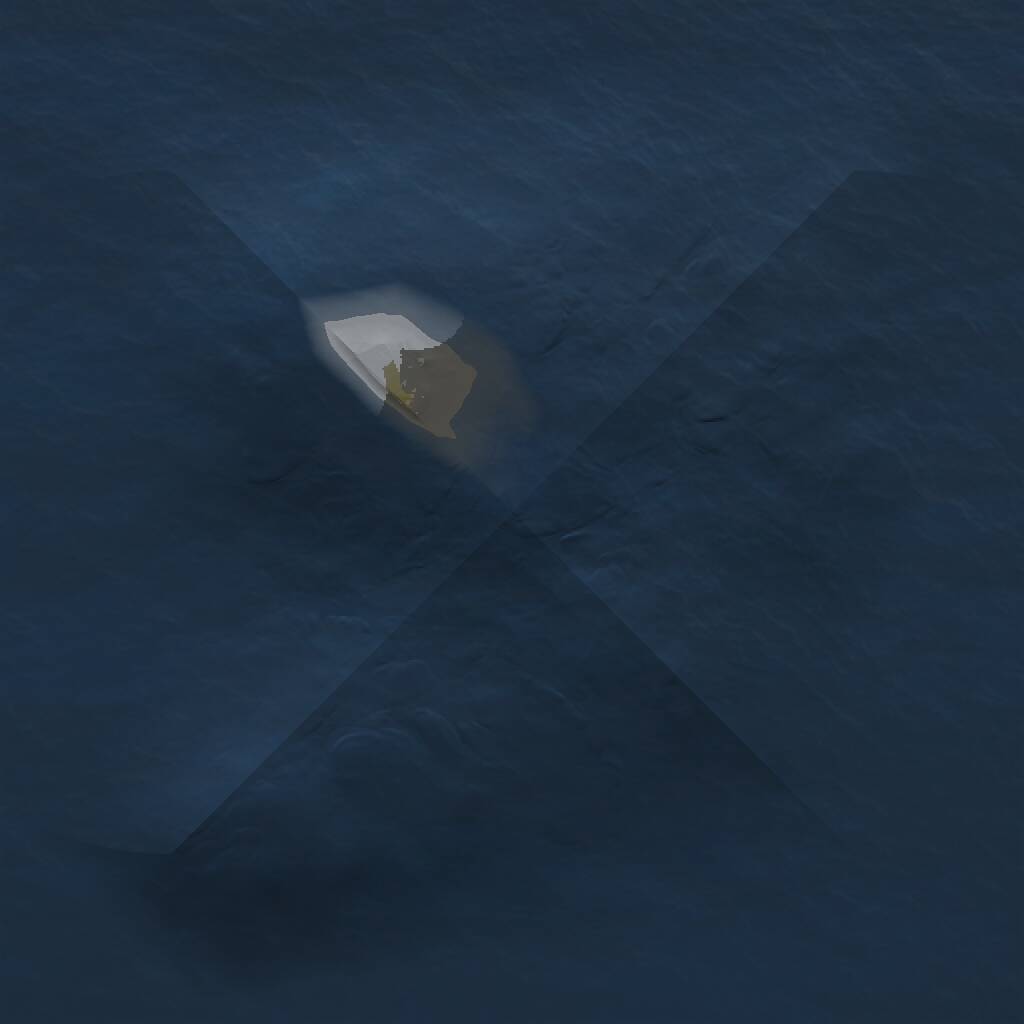 Rust Map: Procedural Map, Size: 1000, Seed: 748628928, 1 Monuments