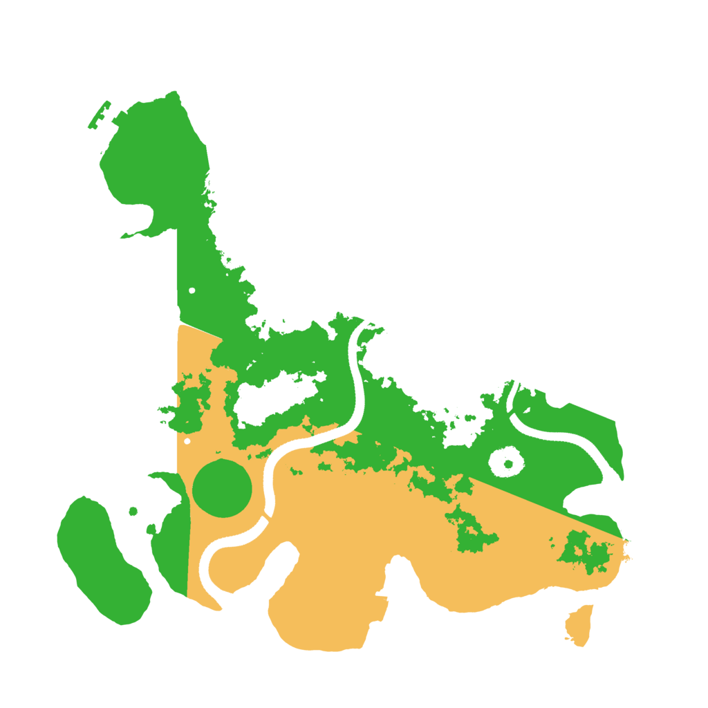 Biome Rust Map: Procedural Map, Size: 3250, Seed: 1380688733