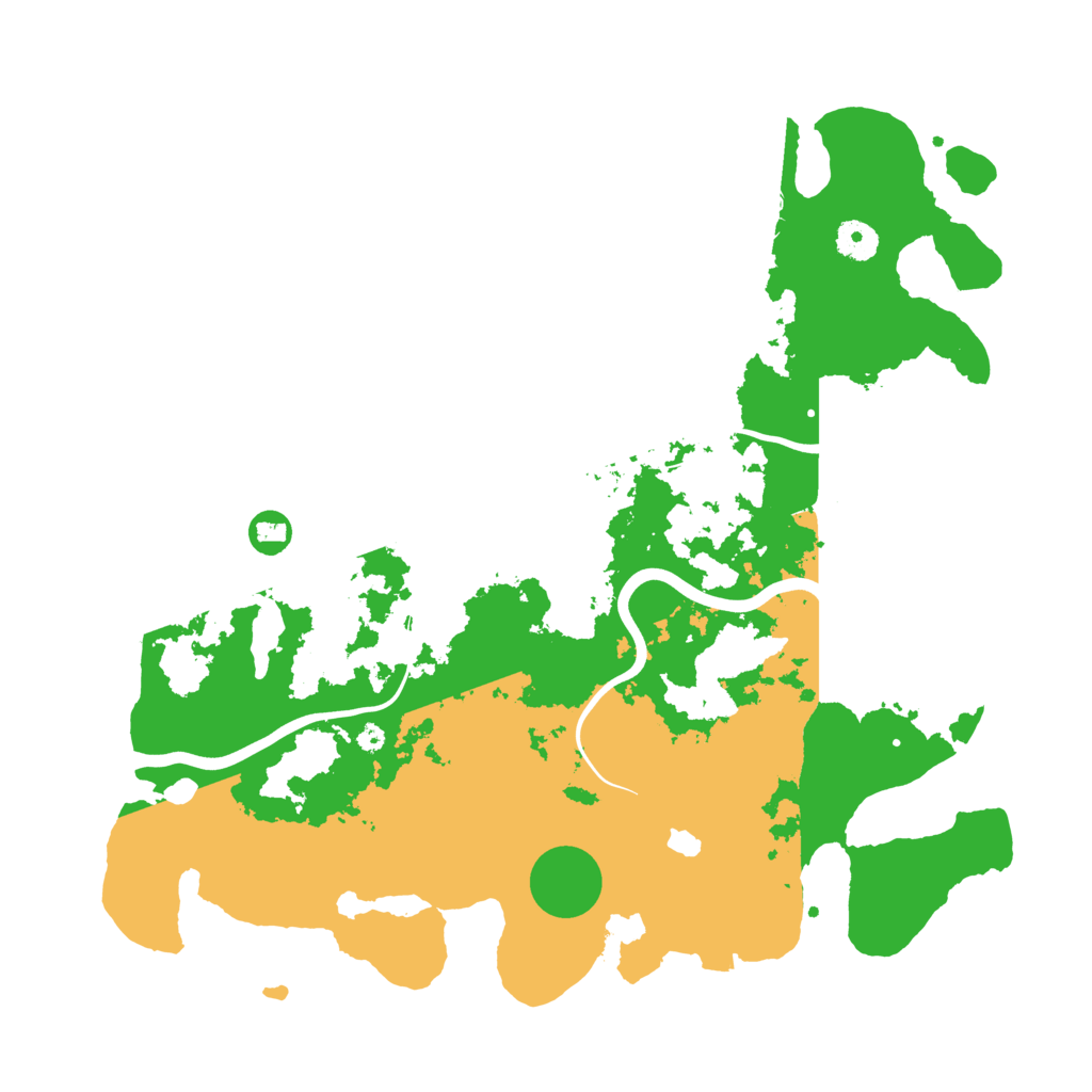 Biome Rust Map: Procedural Map, Size: 4000, Seed: 1282133075