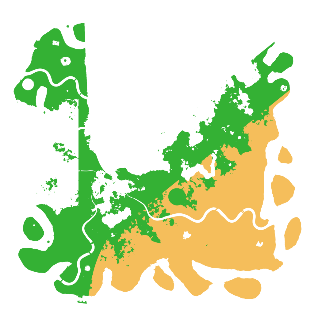 Biome Rust Map: Procedural Map, Size: 5000, Seed: 34031