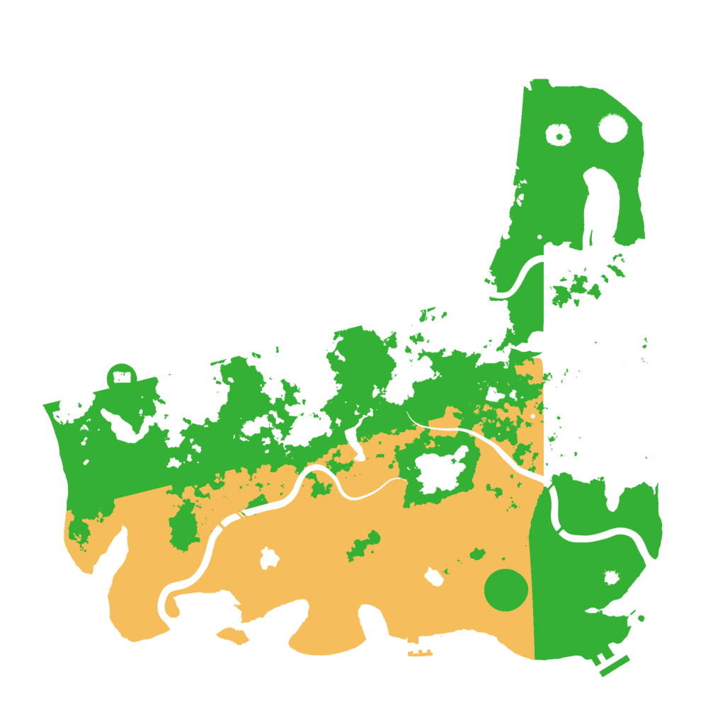 Biome Rust Map: Procedural Map, Size: 4500, Seed: 1757289728