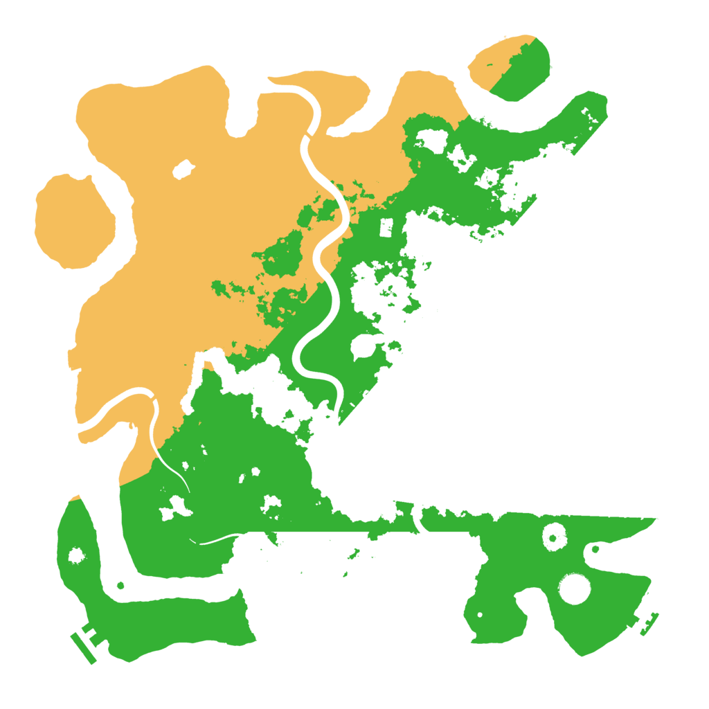 Biome Rust Map: Procedural Map, Size: 4000, Seed: 591754327