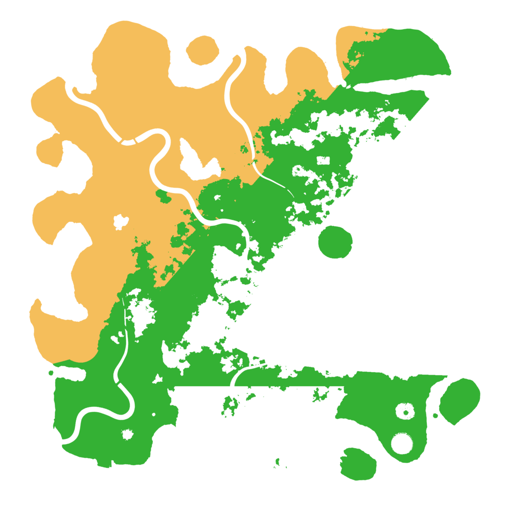 Biome Rust Map: Procedural Map, Size: 4250, Seed: 472282974