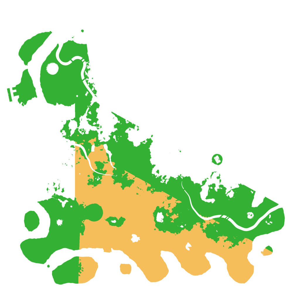 Biome Rust Map: Procedural Map, Size: 4500, Seed: 1298372800