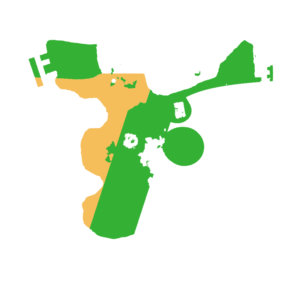 Biome Rust Map: Procedural Map, Size: 2000, Seed: 1895082756