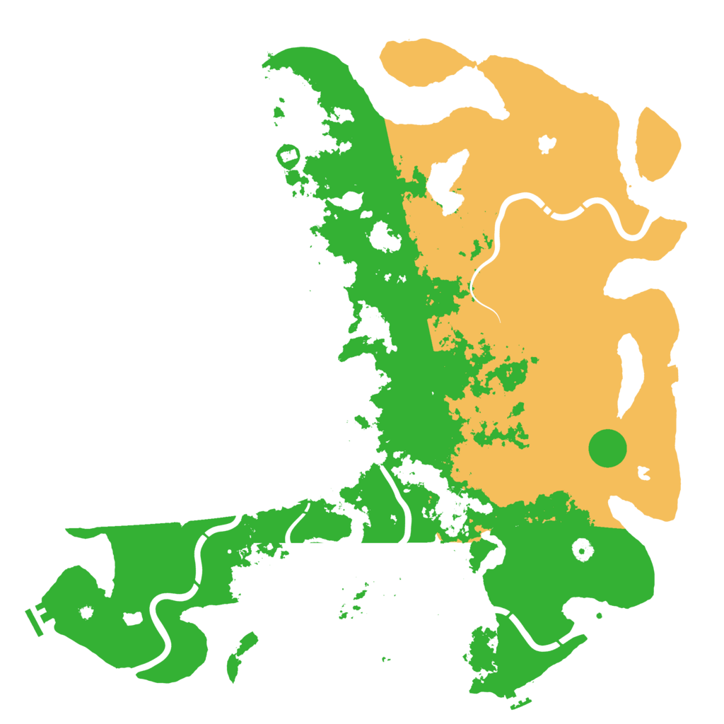 Biome Rust Map: Procedural Map, Size: 5000, Seed: 1903964669