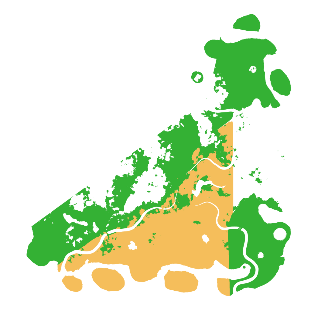 Biome Rust Map: Procedural Map, Size: 4500, Seed: 150066499