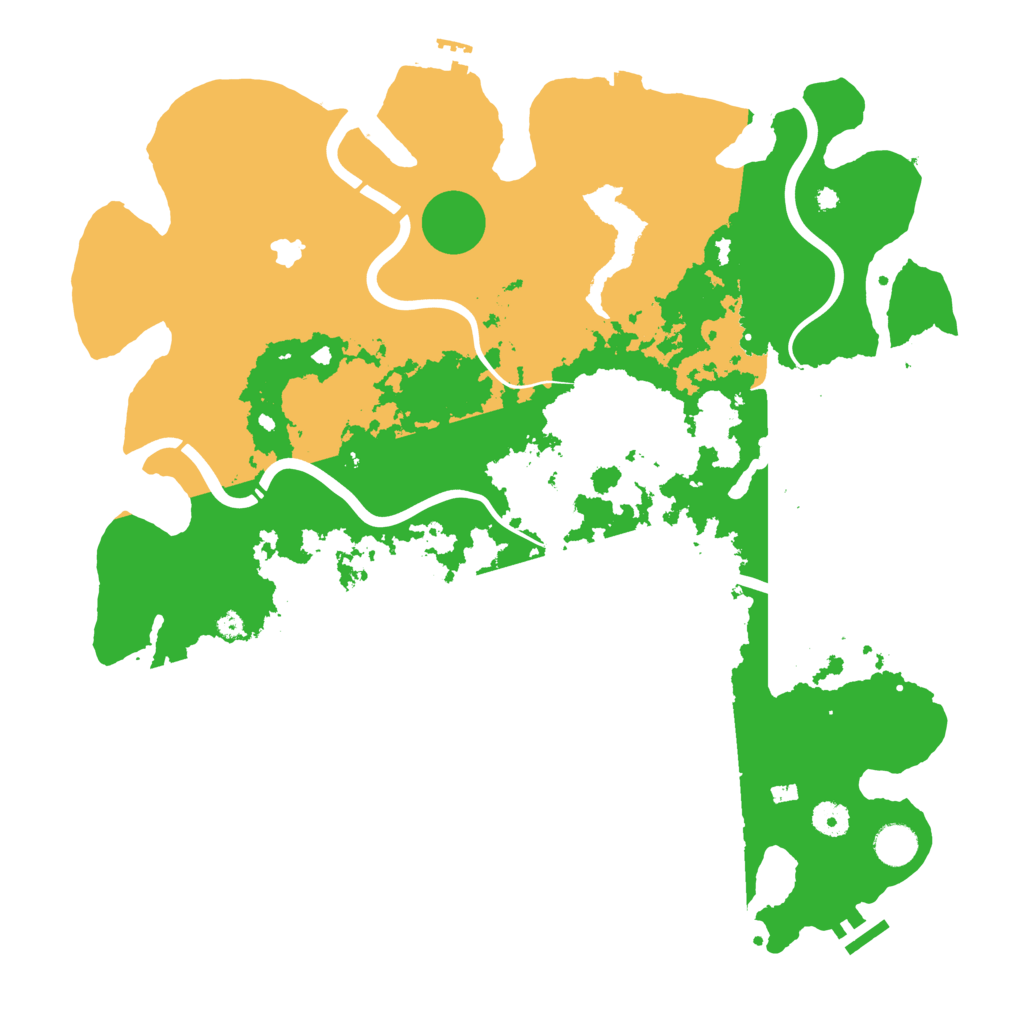 Biome Rust Map: Procedural Map, Size: 4250, Seed: 408261837