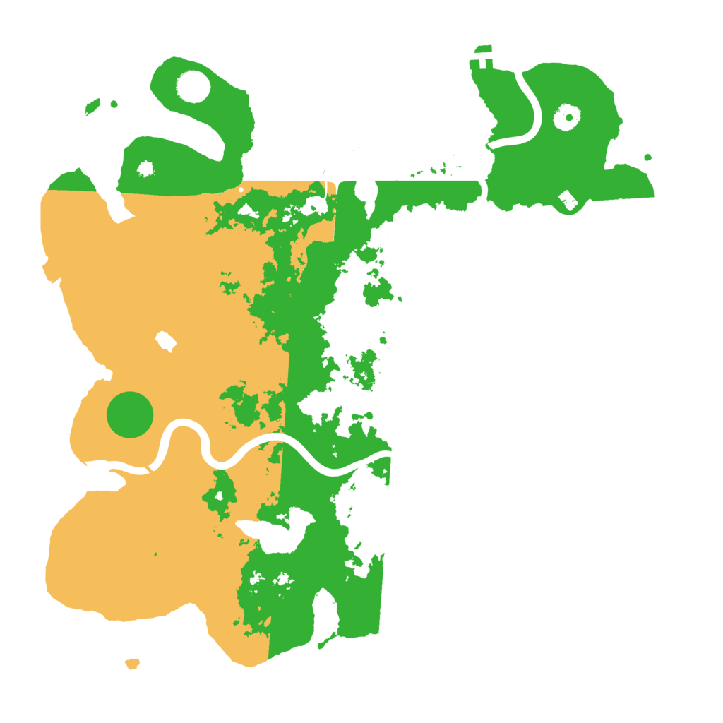 Biome Rust Map: Procedural Map, Size: 4096, Seed: 953