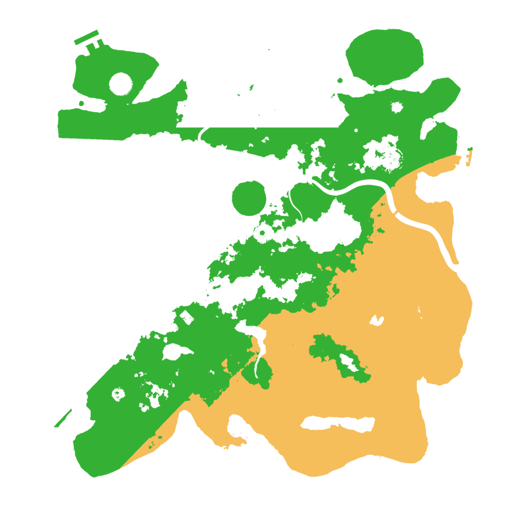 Biome Rust Map: Procedural Map, Size: 4000, Seed: 568045767