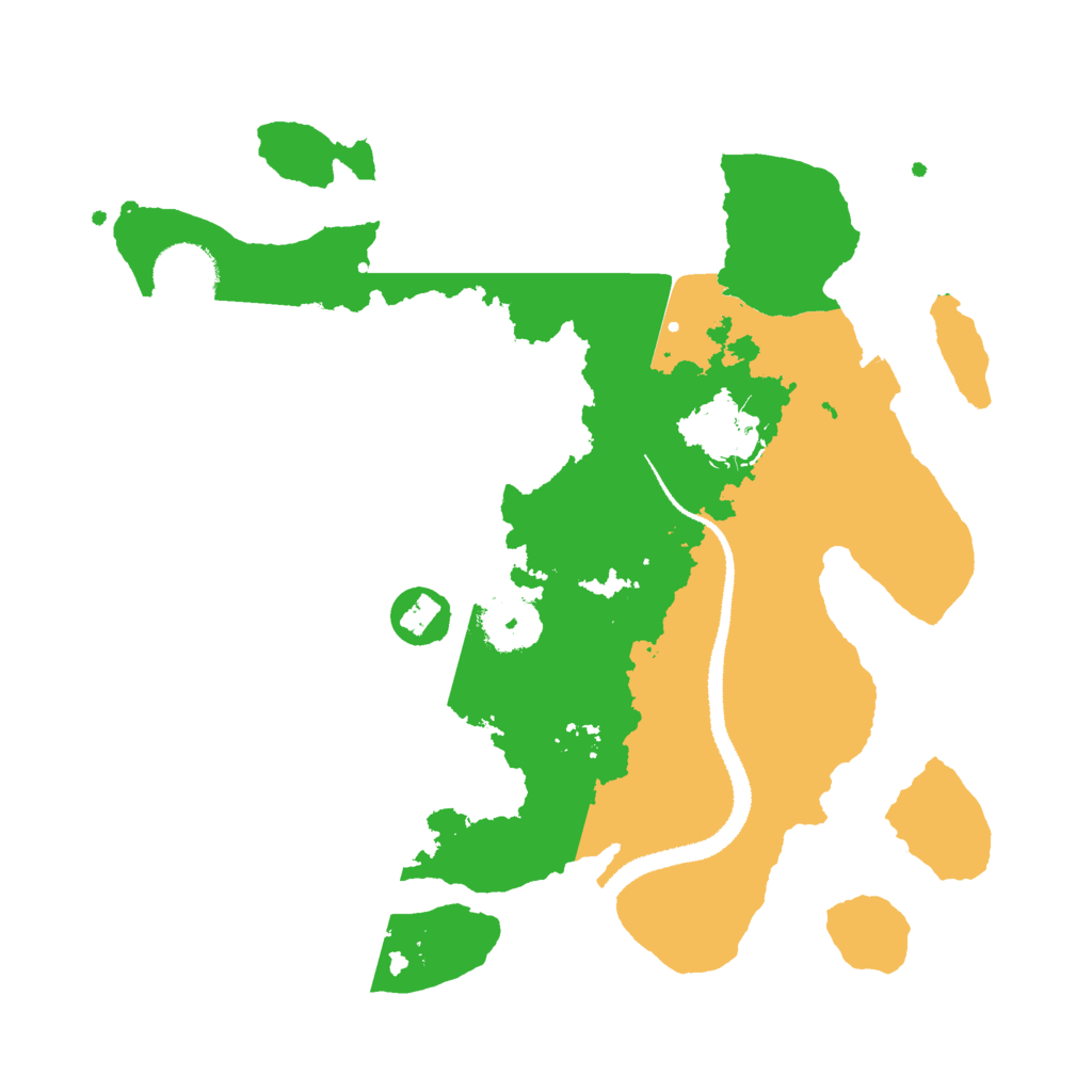 Biome Rust Map: Procedural Map, Size: 3000, Seed: 1928111121