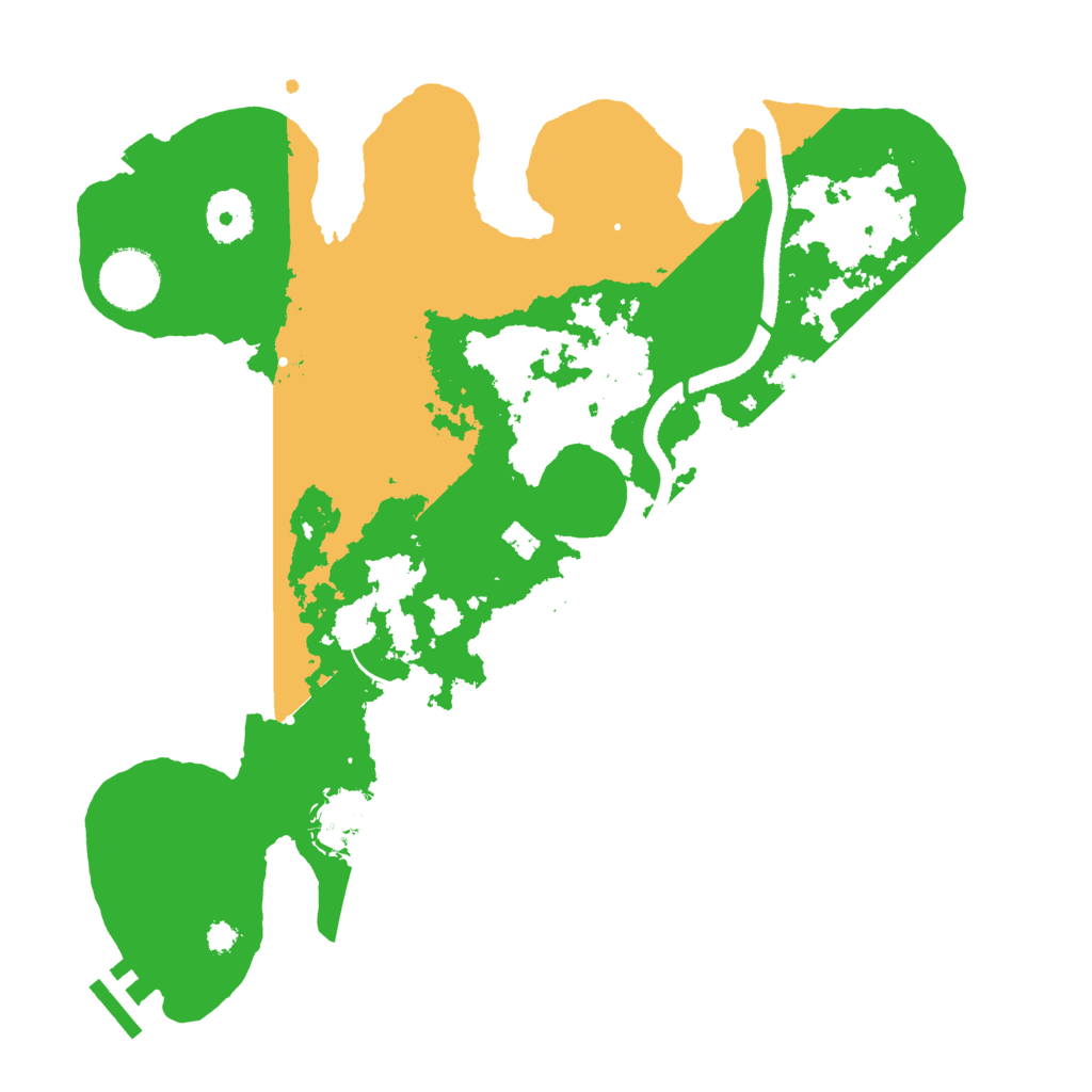 Biome Rust Map: Procedural Map, Size: 3250, Seed: 861692449