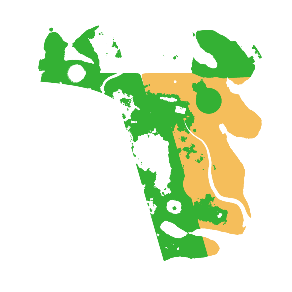 Biome Rust Map: Procedural Map, Size: 3000, Seed: 659862033