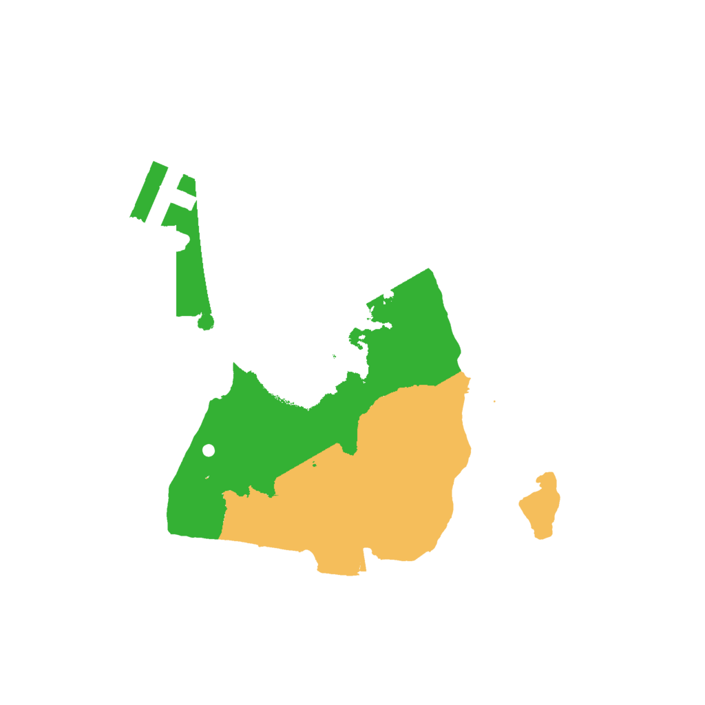 Biome Rust Map: Procedural Map, Size: 1700, Seed: 96464