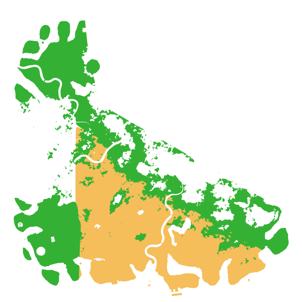 Biome Rust Map: Procedural Map, Size: 6000, Seed: 265728693