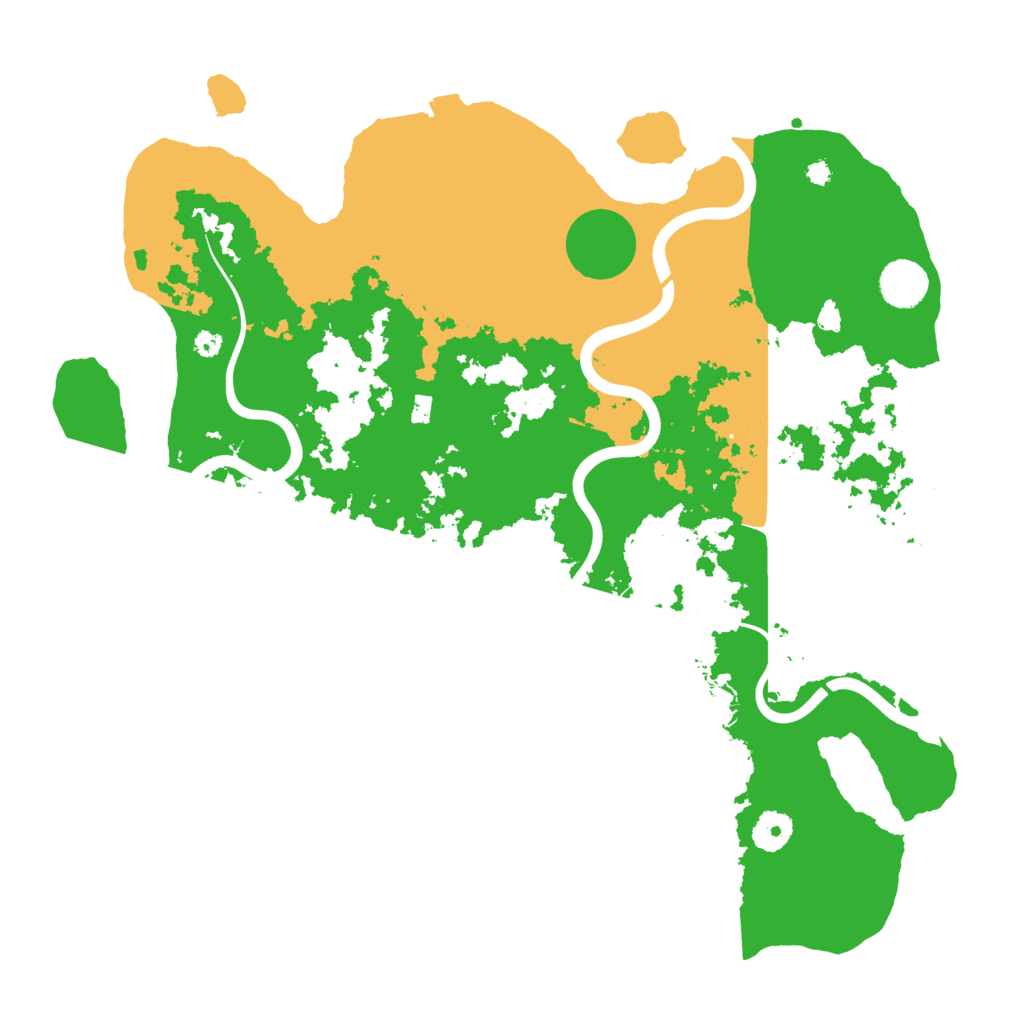 Biome Rust Map: Procedural Map, Size: 3860, Seed: 2147483647