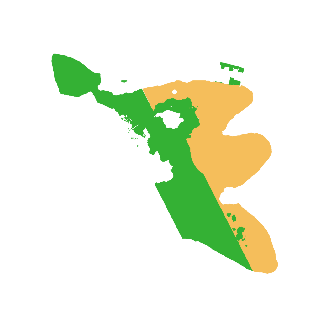 Biome Rust Map: Procedural Map, Size: 2000, Seed: 6389