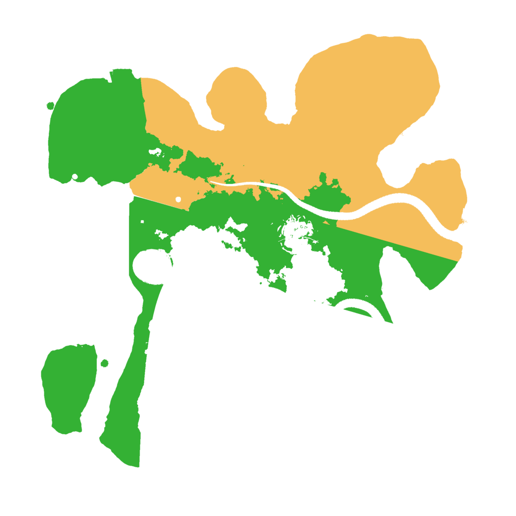 Biome Rust Map: Procedural Map, Size: 2700, Seed: 1757505688