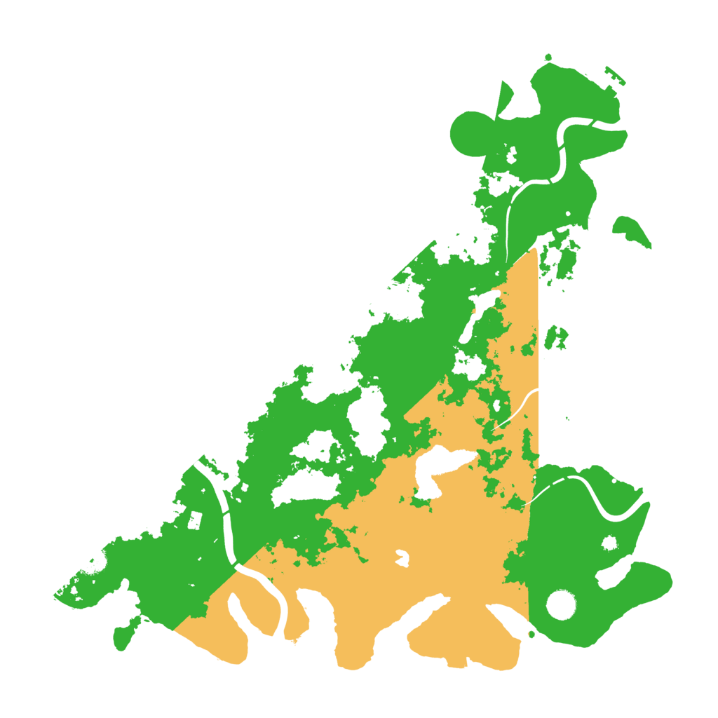 Biome Rust Map: Procedural Map, Size: 4251, Seed: 15728