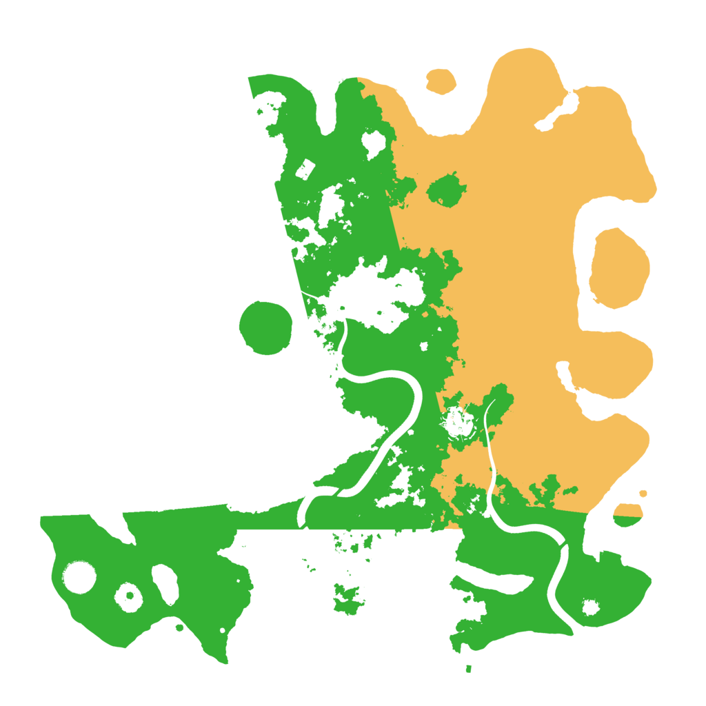 Biome Rust Map: Procedural Map, Size: 3800, Seed: 1881080670