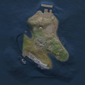 Thumbnail Rust Map: Procedural Map, Size: 1500, Seed: 1621297403, 3 Monuments