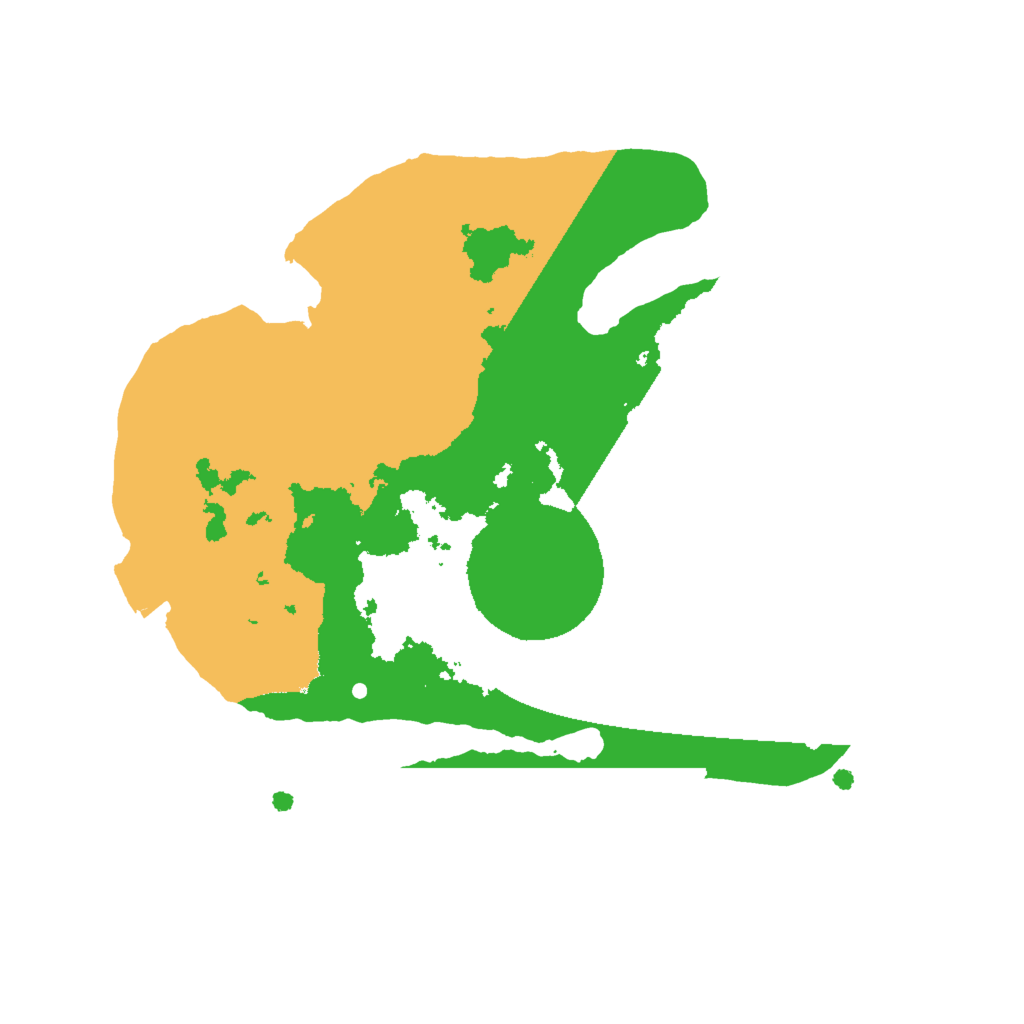 Biome Rust Map: Procedural Map, Size: 2000, Seed: 56422