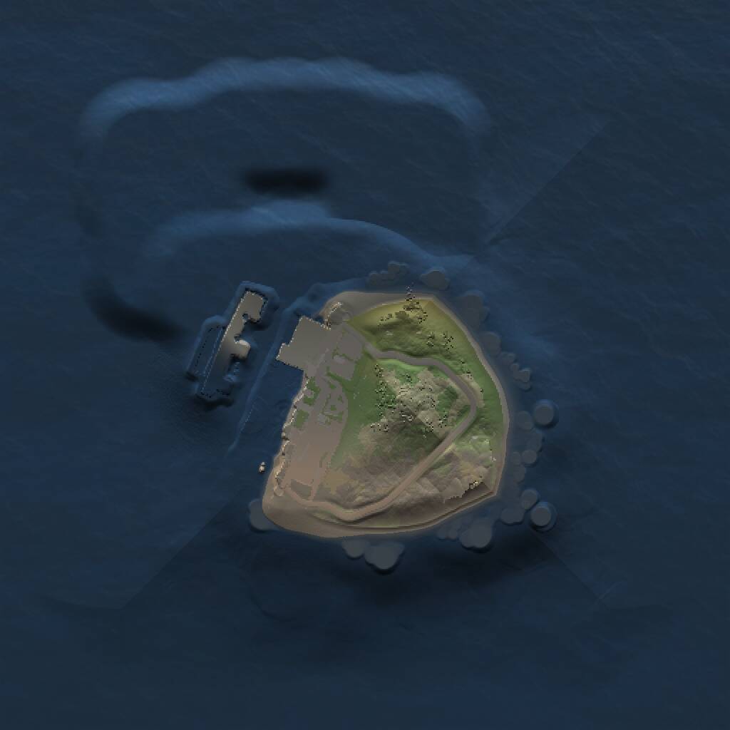 Rust Map: Procedural Map, Size: 1000, Seed: 19852994, 2 Monuments