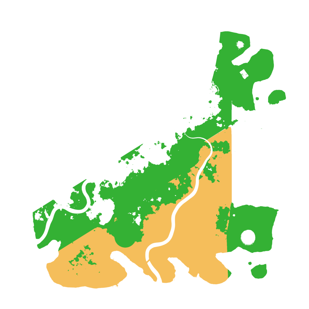 Biome Rust Map: Procedural Map, Size: 3800, Seed: 271062486