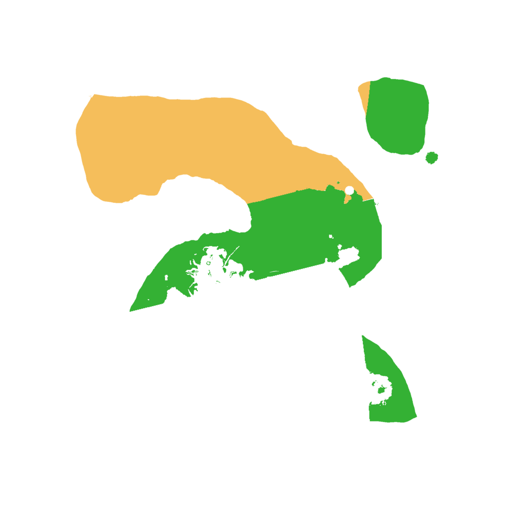 Biome Rust Map: Procedural Map, Size: 1700, Seed: 54422