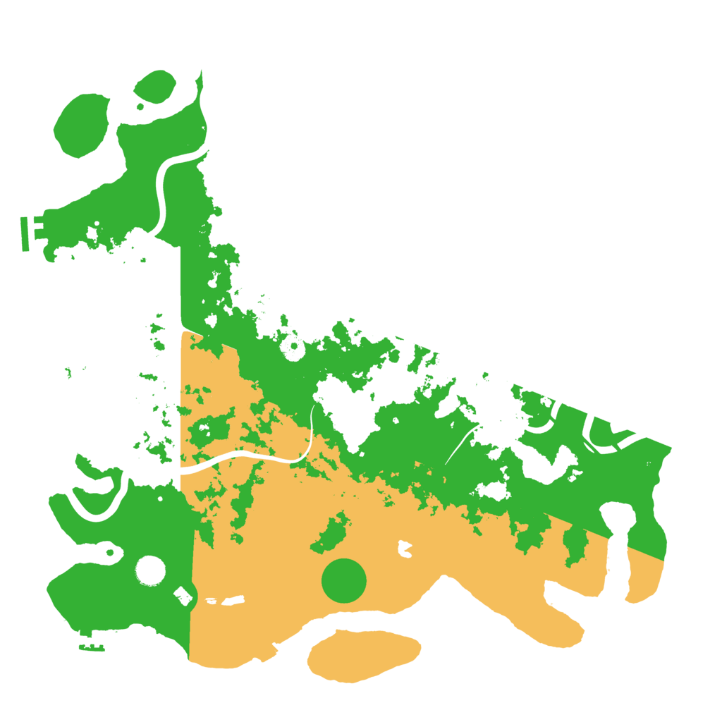 Biome Rust Map: Procedural Map, Size: 4250, Seed: 950672234