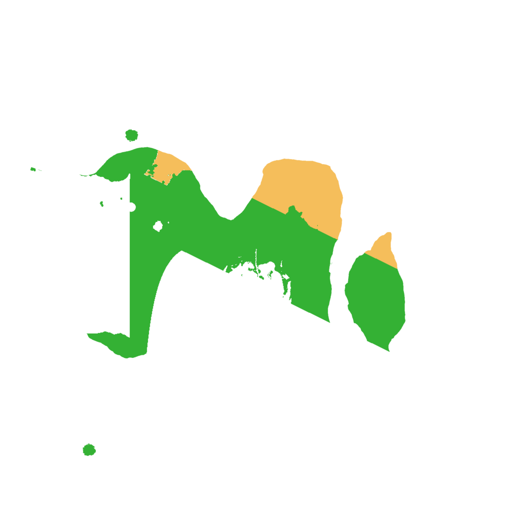 Biome Rust Map: Procedural Map, Size: 1700, Seed: 96442