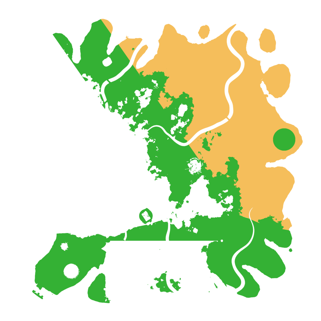 Biome Rust Map: Procedural Map, Size: 3800, Seed: 1728398700