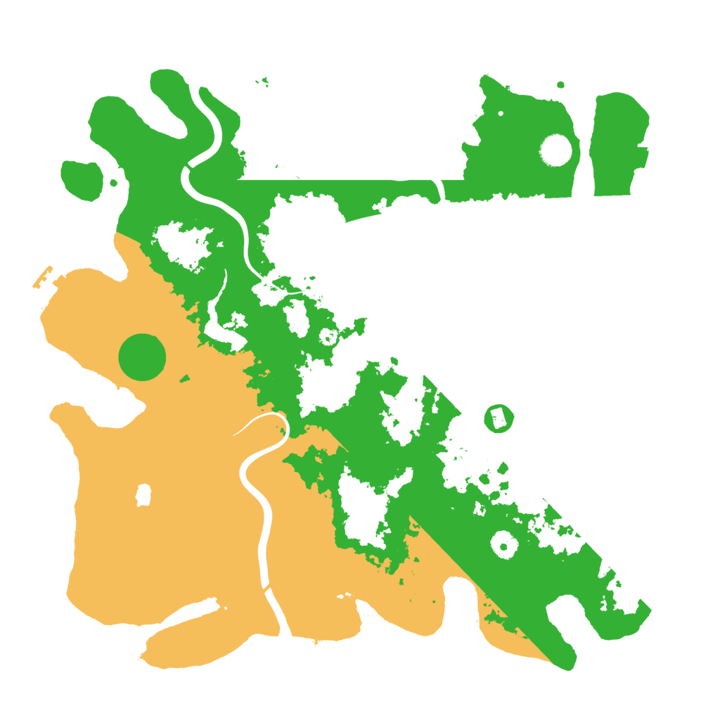 Biome Rust Map: Procedural Map, Size: 4000, Seed: 178279281