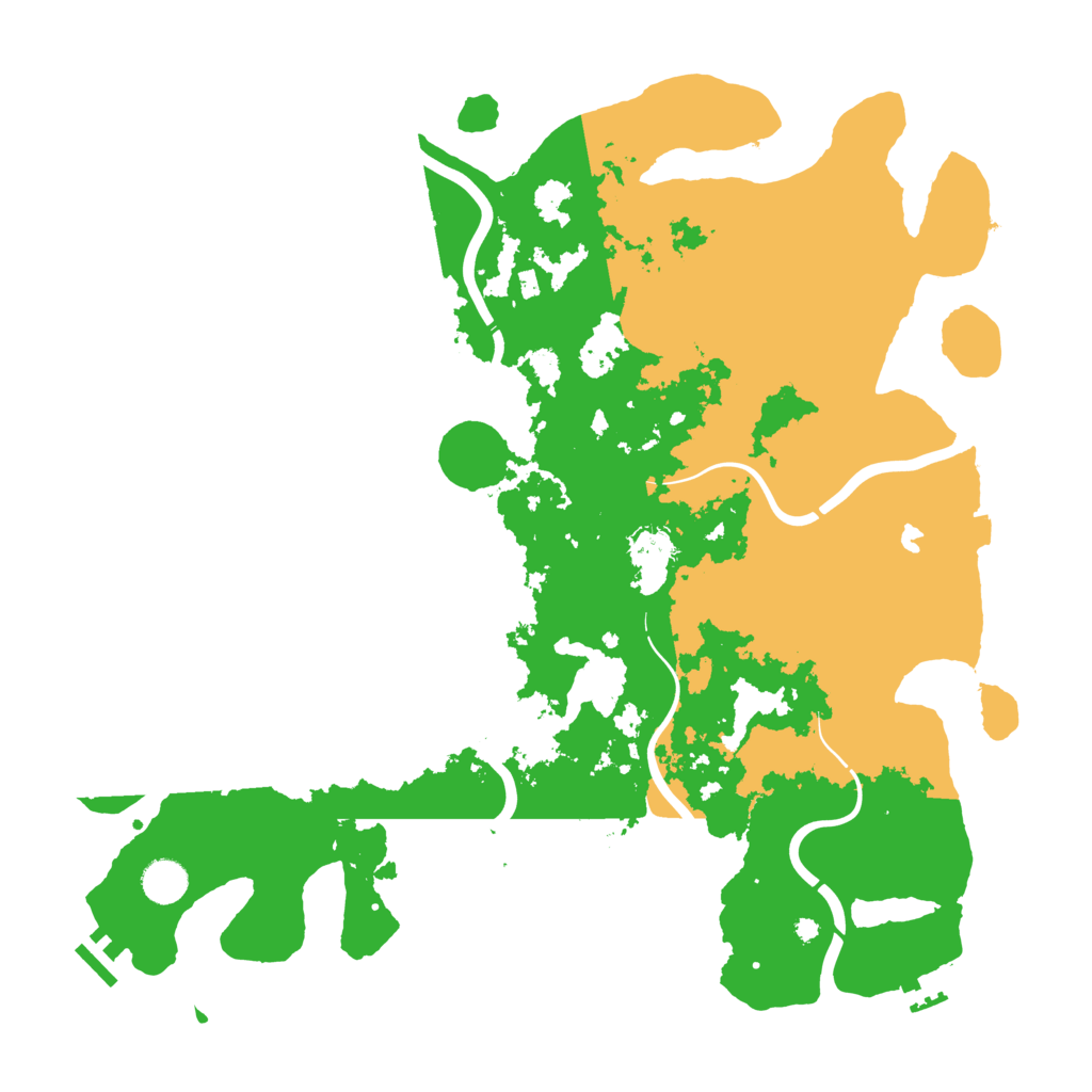 Biome Rust Map: Procedural Map, Size: 4250, Seed: 273400879