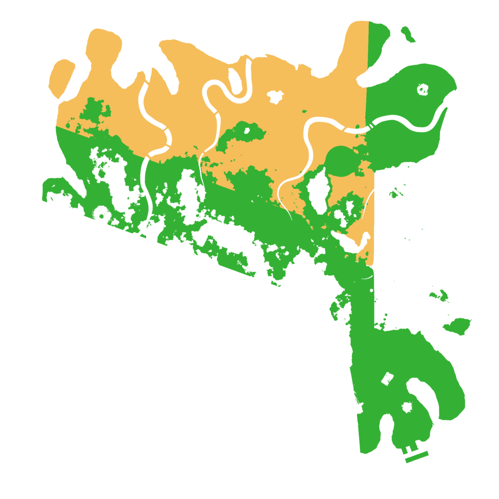 Biome Rust Map: Procedural Map, Size: 4250, Seed: 1540621878