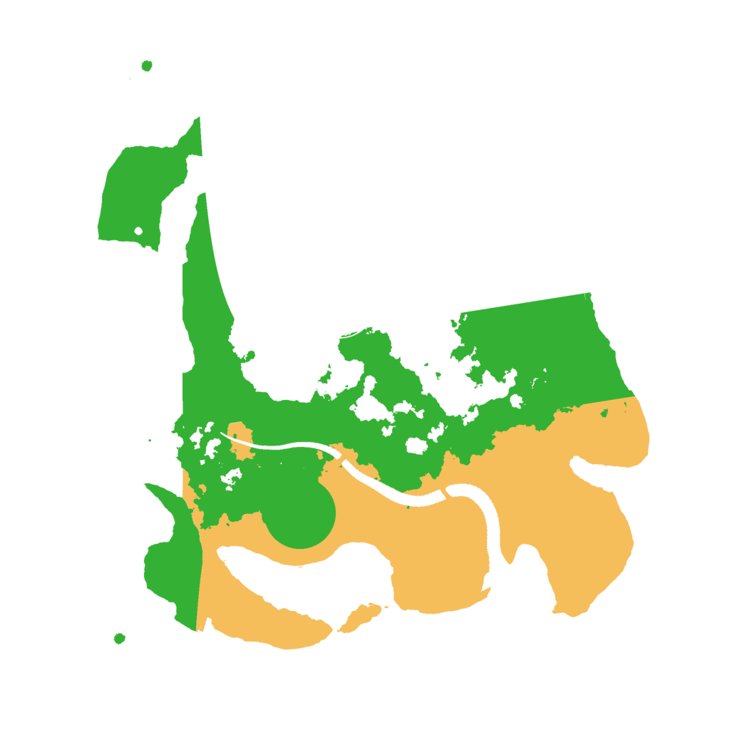 Biome Rust Map: Procedural Map, Size: 2700, Seed: 14261426